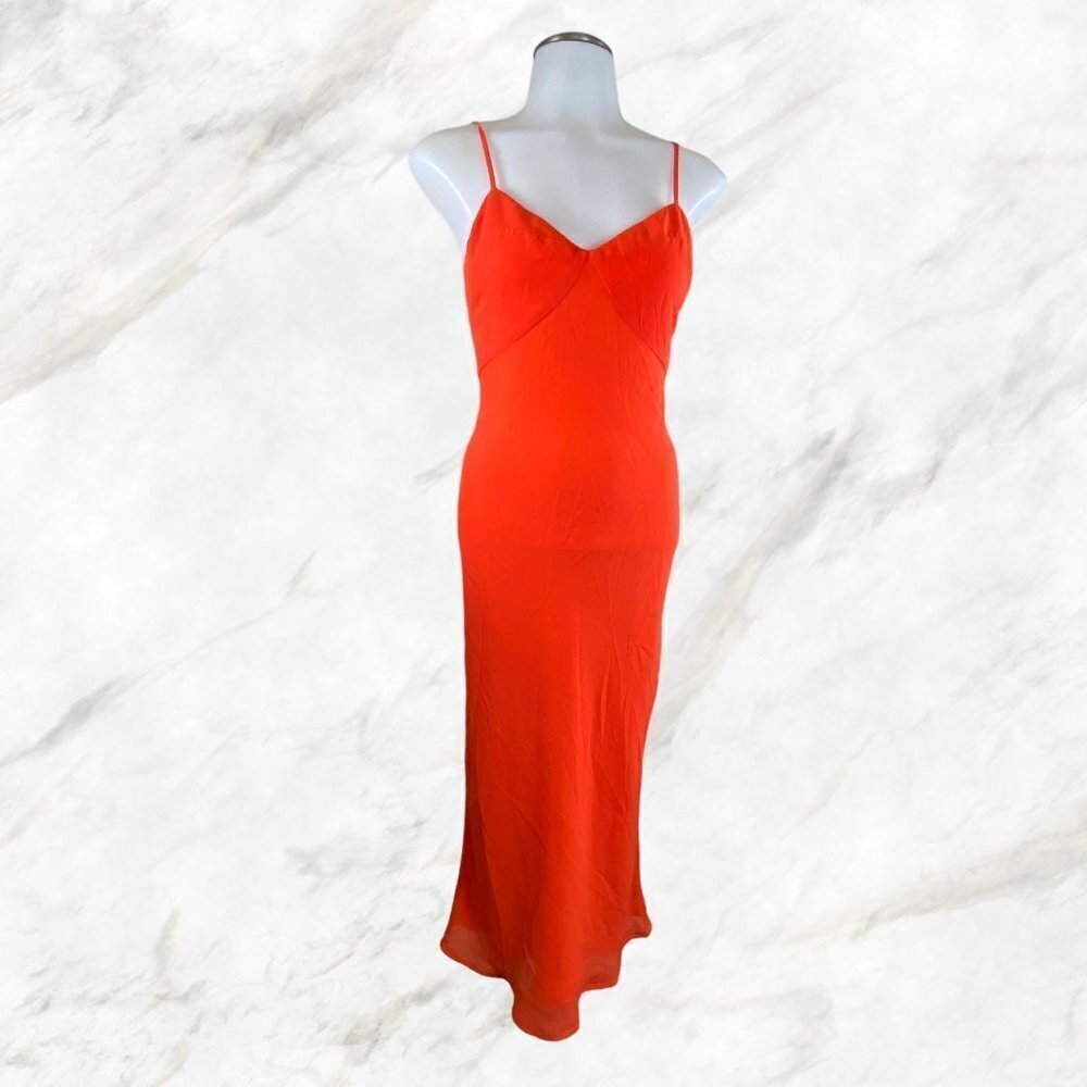 House of Harlow 1960 x REVOLVE Gemma Dress in Orange Red - Picture 3 of 9